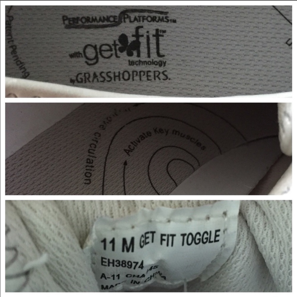 Get Fit By Grasshoppers Toggle Platform Sneakers - image 8